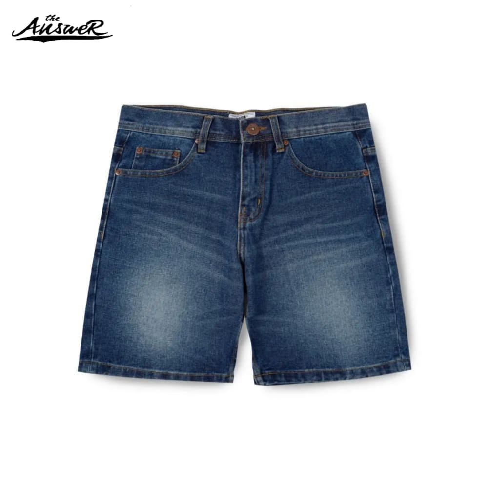 SHORTPANTS / CELANA PENDEK EVIL ARMY "KEMS VINTAGE BLUE" THE ANSWER BANJARMASIN