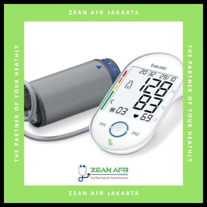 Tensi Meter - Beurer Bm55 - Upper Arm Blood Pressure Monitor - Tensimeter Digital Bm