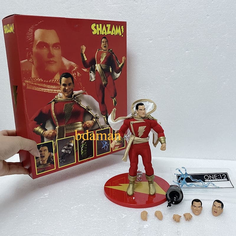 DToys Mezco Action Figure Model mezco One 12 shazam commoner Super