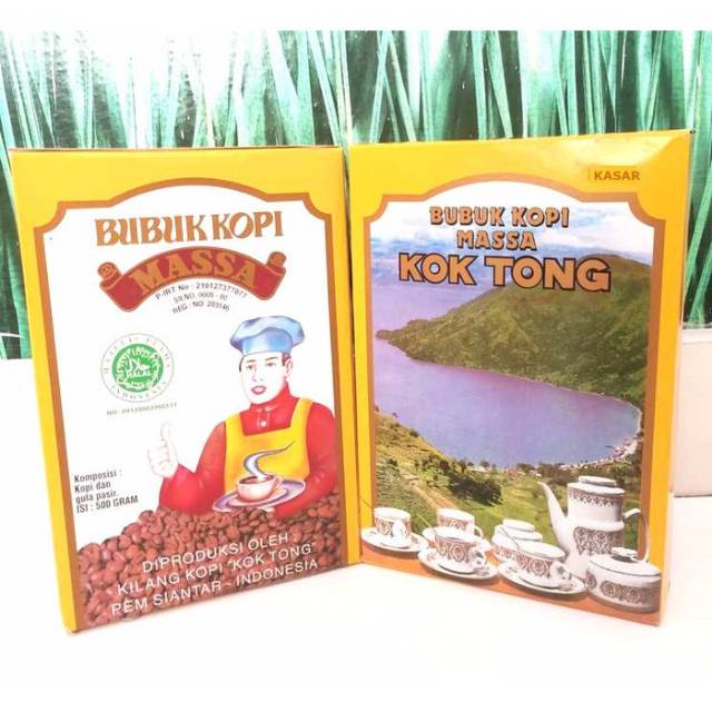 

Kopi MASSA KOK TONG Since 1952 Pematang Siantar 500gr - Bubuk Kasar