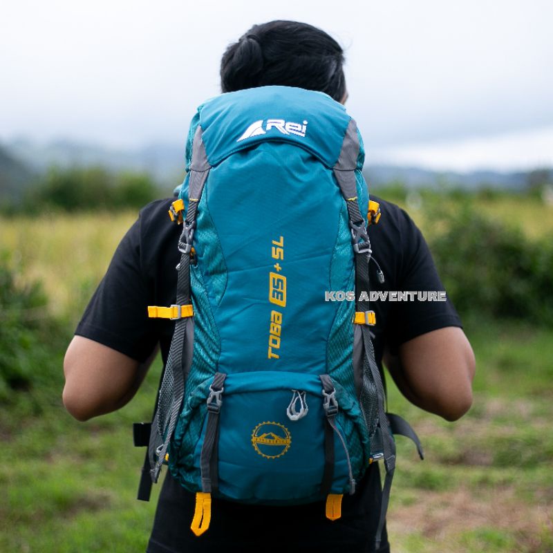 TAS GUNUNG AREI TOBA 40 LITER ( 35+5L ) Bonus Raincover - TAS CARRIER REI TOBA 40 LITER / REI TOBA C