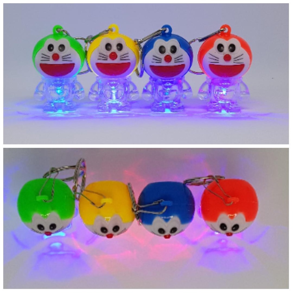 GANTUNGAN KUNCI DORAEMON LED PER PCS/ GANTUNGAN TAS DORAEMON LED/ GANTUNGAN SERBAGUNA