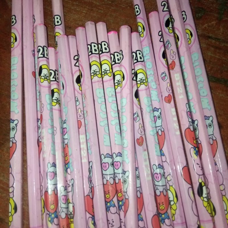 

Pensil BTS Pensil BT21 Pensil 2B