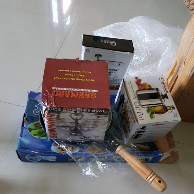 Sanmaru Tempat Sambal Stainless Steel 3 Susun