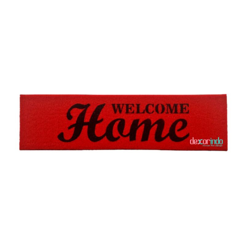 DEXORINDO - KESET WELCOME HOME PRINT - keset welcome | karpet-MERAH