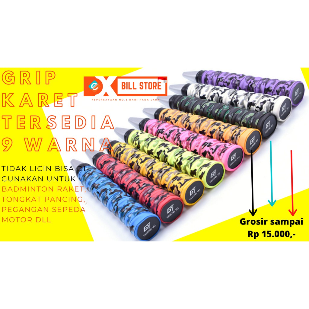 READY Exbill Grip Raket Badminton Karet YONEX