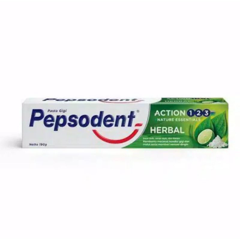 Pepsodent Action 123 Herbal 190 gr
