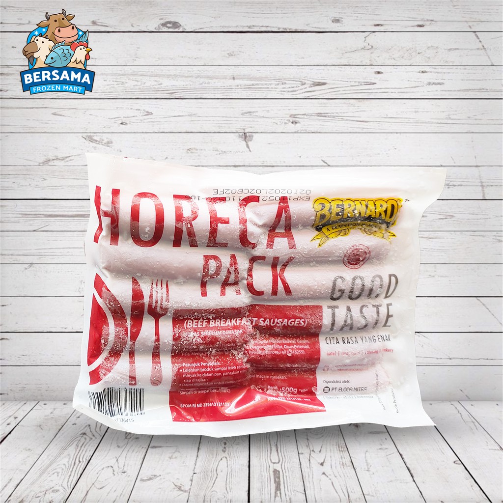 

BHP BEEF BREAKFAST SAUSAGES 500GR VP (SOSIS SAPI)