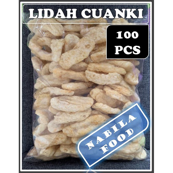 

100 PCS Cuanki Lidah Cuanki Batagor Lidah Cuanki Khas Garut Pelengkap Baso Aci, Seblak, Mie Instan