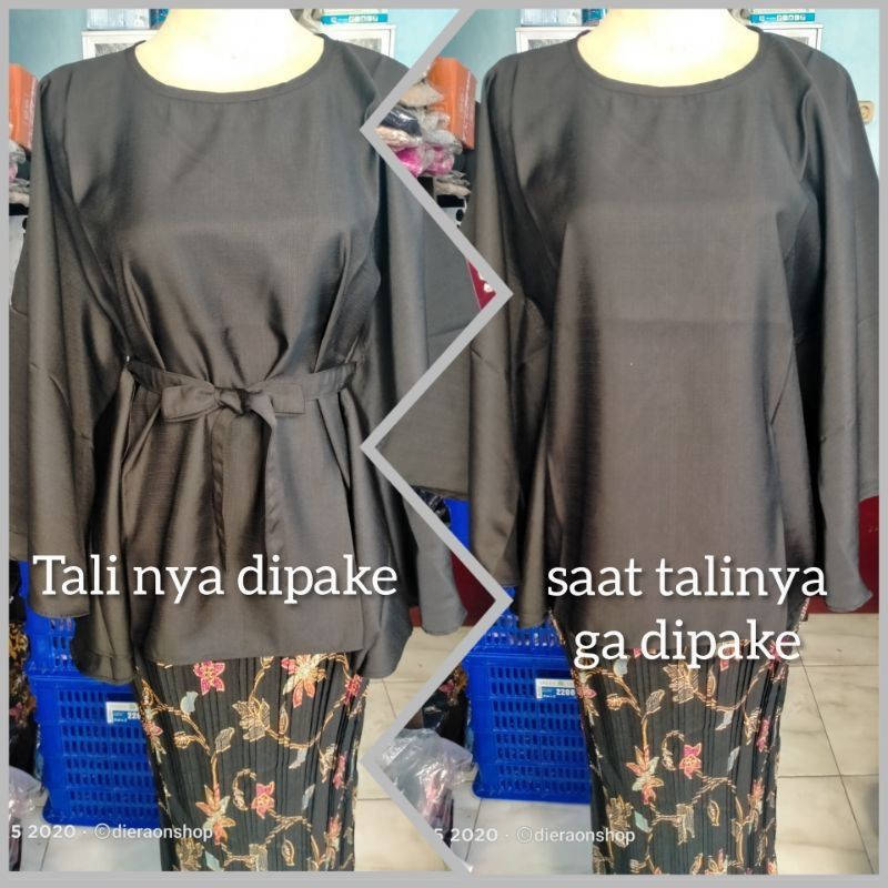 ATASAN KEBAYA BATWING TALI / KATALI KALILA BATWING modern kebaya jumbo pager ayu wisuda simple