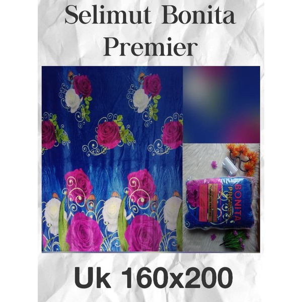 selimut bonita premier uk. 160x200