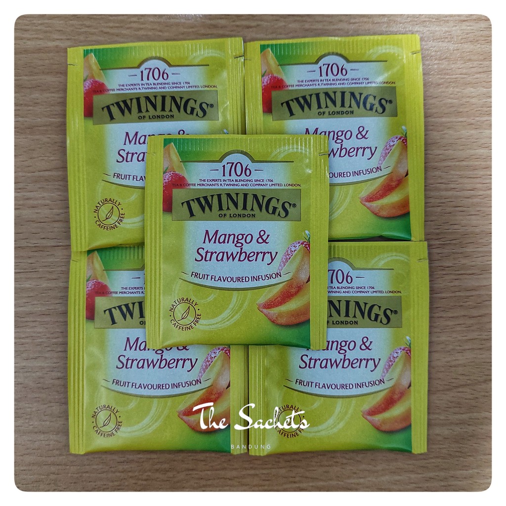 

Twinings Mango & Strawberry Tea Australia Sachet