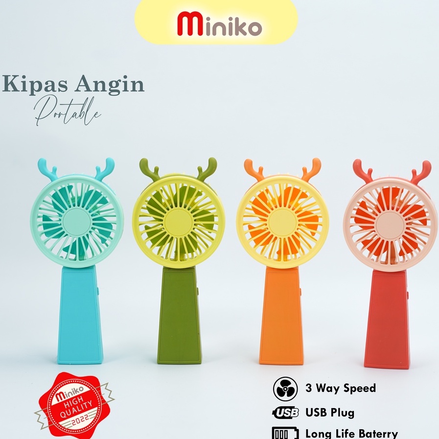 KIPAS ANGIN TANGAN KARAKTER/KIPAS TANGAN LUCU 933 136 kipas portable