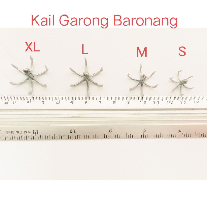 Hook Kail garong baronang cakar pancing kembang
