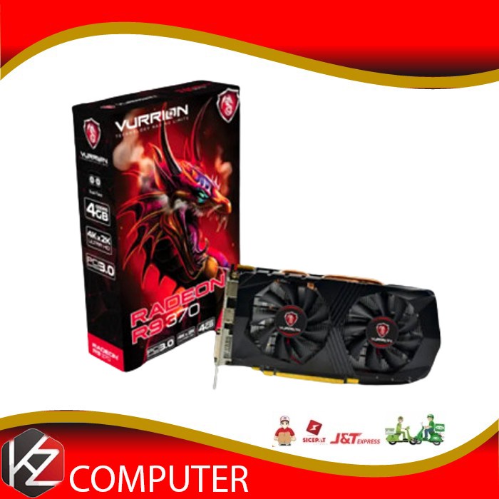 VGA VURRION R9 370 DDR5 4GB RADEON