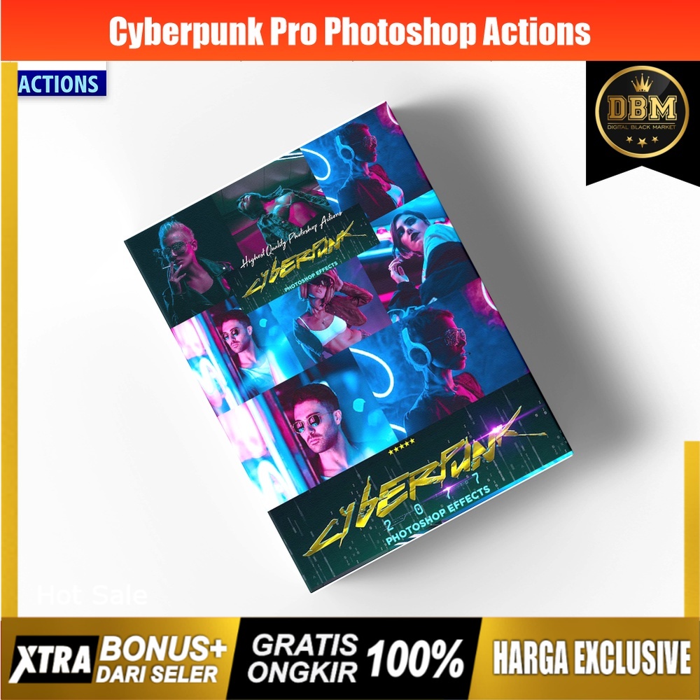 CyberPunk PRO Photoshop Actions