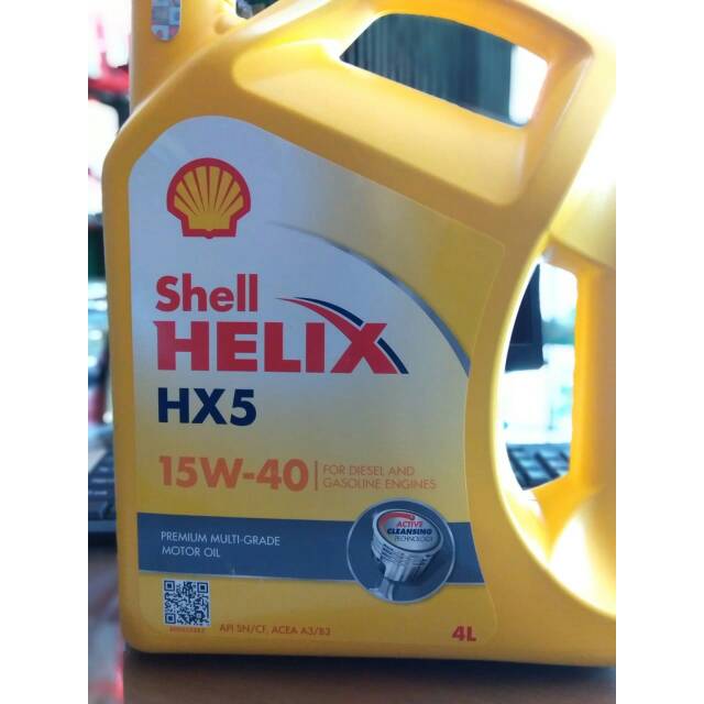 Oli Shell HELIX HX5 4L
