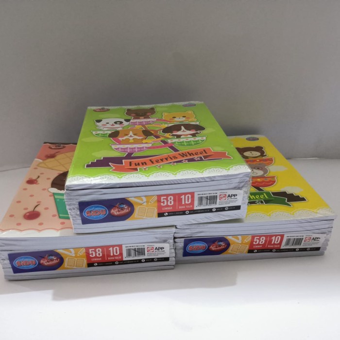 

Hemat Buku Tuluis Sidu 58 Lembar Sale!!!