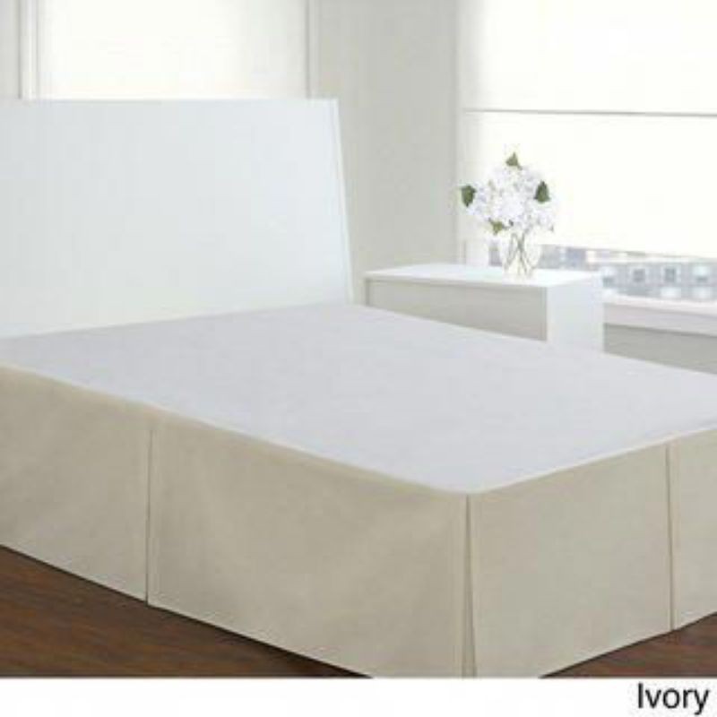 Bed skirt-Rok kasur single model lurus full cover