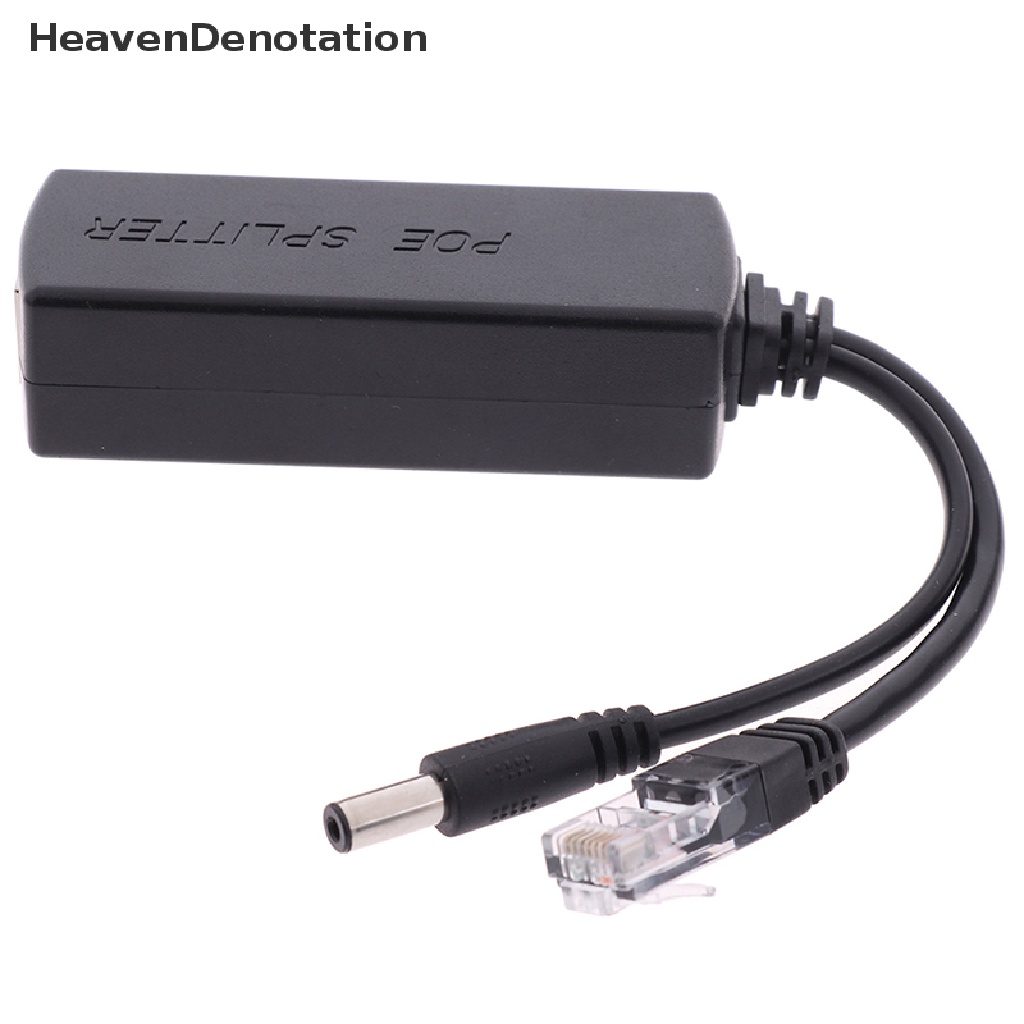 (Heavendenotation) Splitter Power Over Ethernet 48v Ke 12v 2.4a Ieee802.3