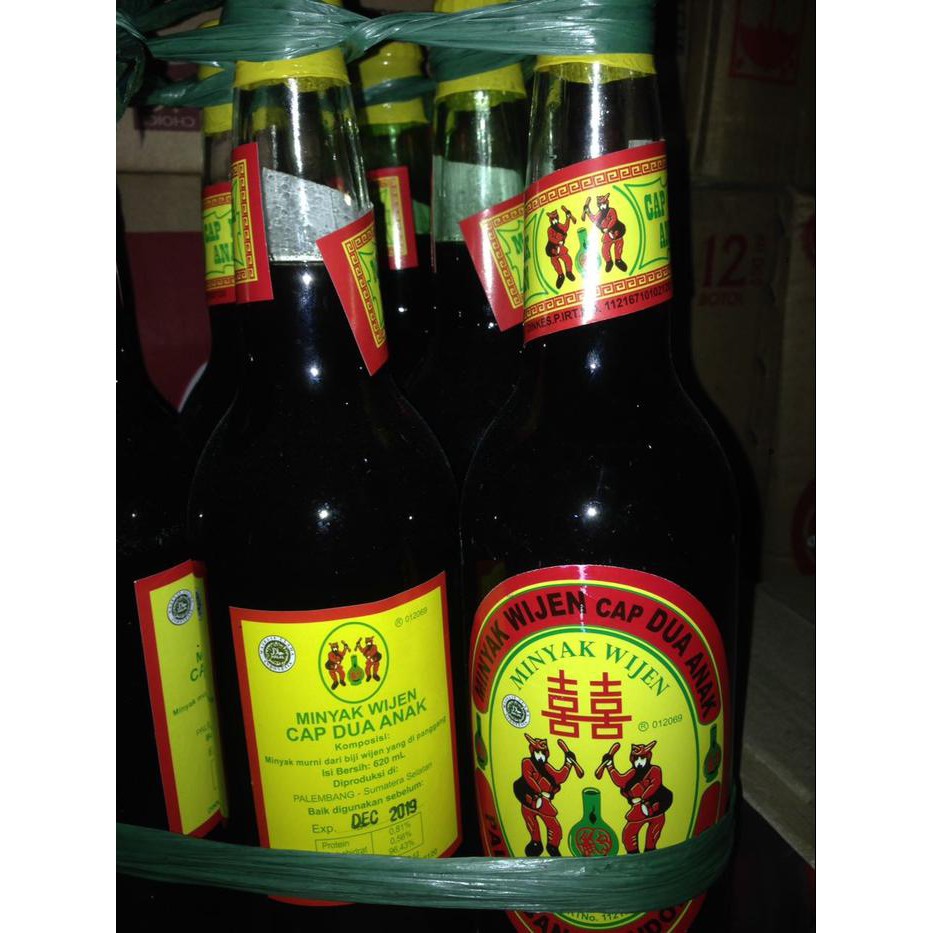 

Minyak Wijen Cap Dua Anak Asli Palembang 620 Ml Makyu Sesame Oil