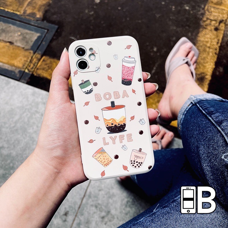 BOBA LYFE Liquid Silicone Case iPhone 7 7+ 8 8+ X XR XS 11 PRO MAX