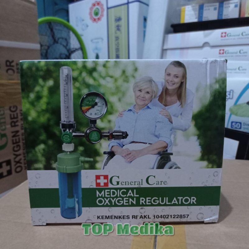 Regulator Oksigen Set / Medical Oxygen Regulator General Care
