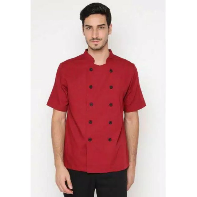 KEMEJA BAJU CHEF KOKI ( kode G.w )