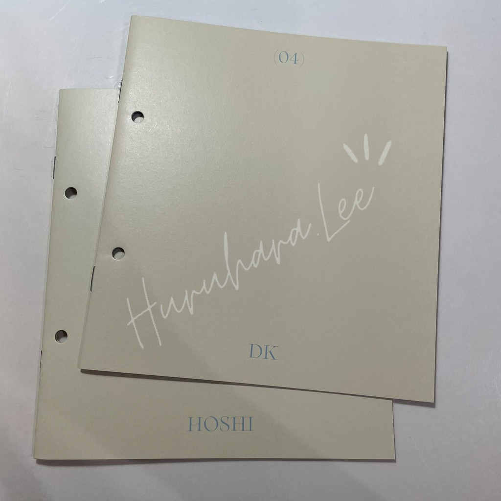 [OFFICIAL] DK HOSHI THE8 DINO Individual Photobook Seventeen 7th Mini Album Henggarae Hana Dul Ver.