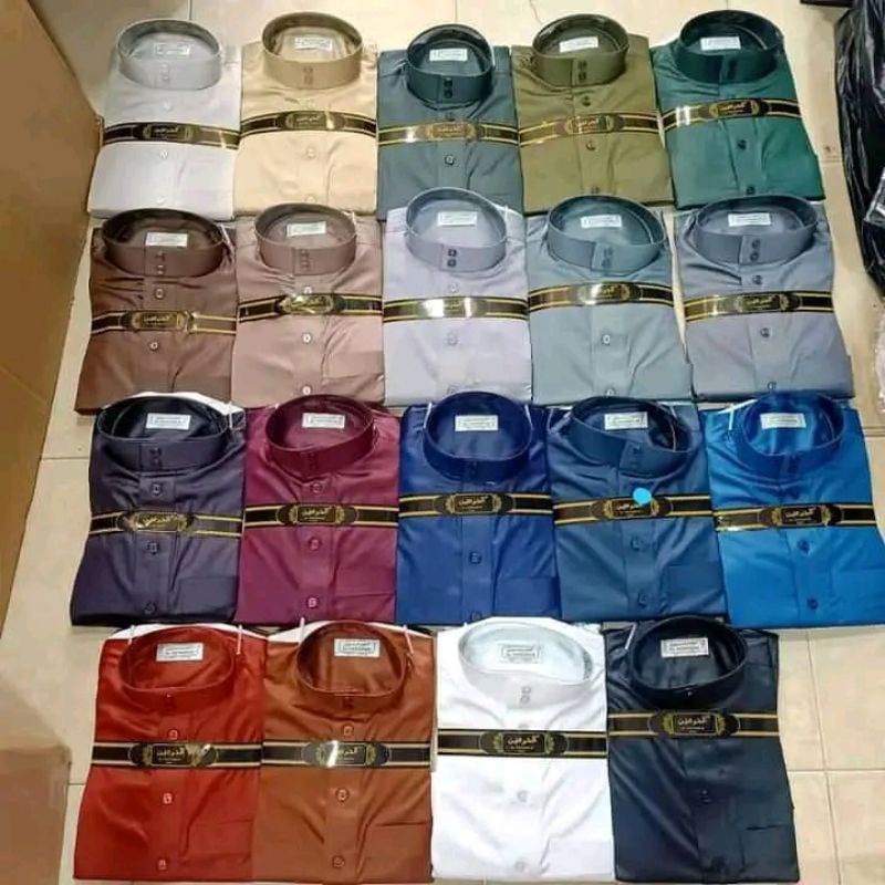 gamis jubah haramain pria