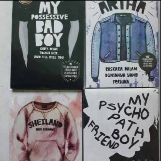 1 PAKET 4 NOVEL BESTSELLER BAYU PERMANA-1