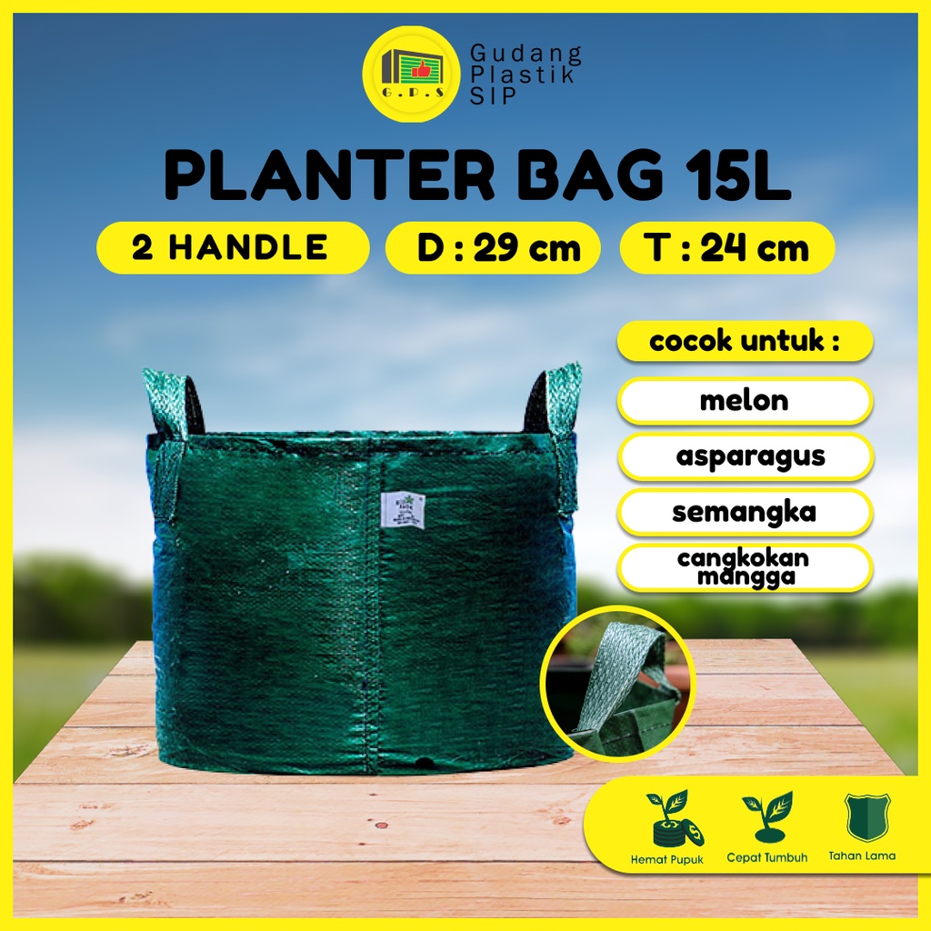 PLANTER BAG 15 Liter ECO PACK