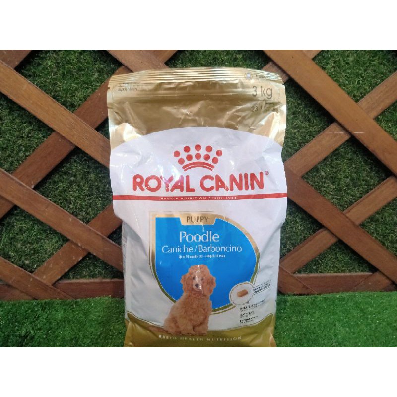 Royal Canin Poodle Puppy 3Kg / makanan kering khusus untuk anjing poodle yang masih dibawah 1th