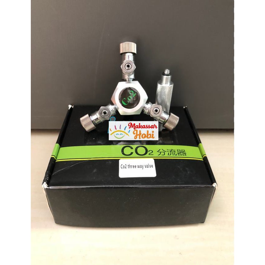 CO2 Splitter 3 Ways Cabang Tiga Arah Aquarium Aquascape