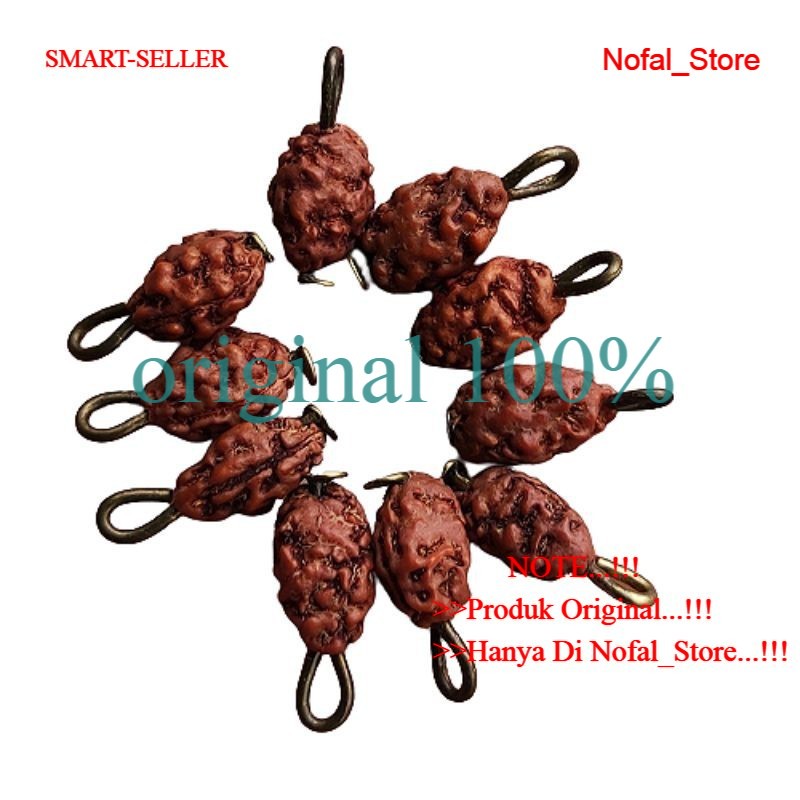Liontin Jenitri Mukhi 2 Atau Garis 2 Original