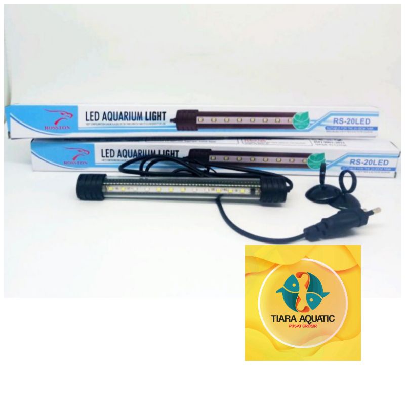 Lampu aquarium LED 20cm  SAKKAI ROSTON Biru Putih