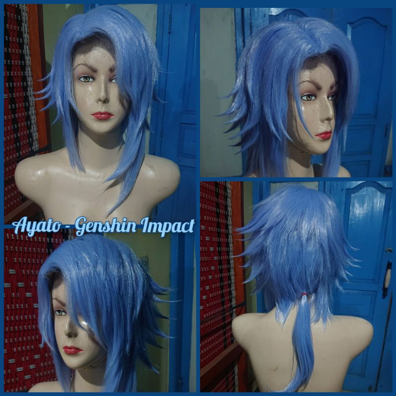 PO wig Ayato - Genshin Impact