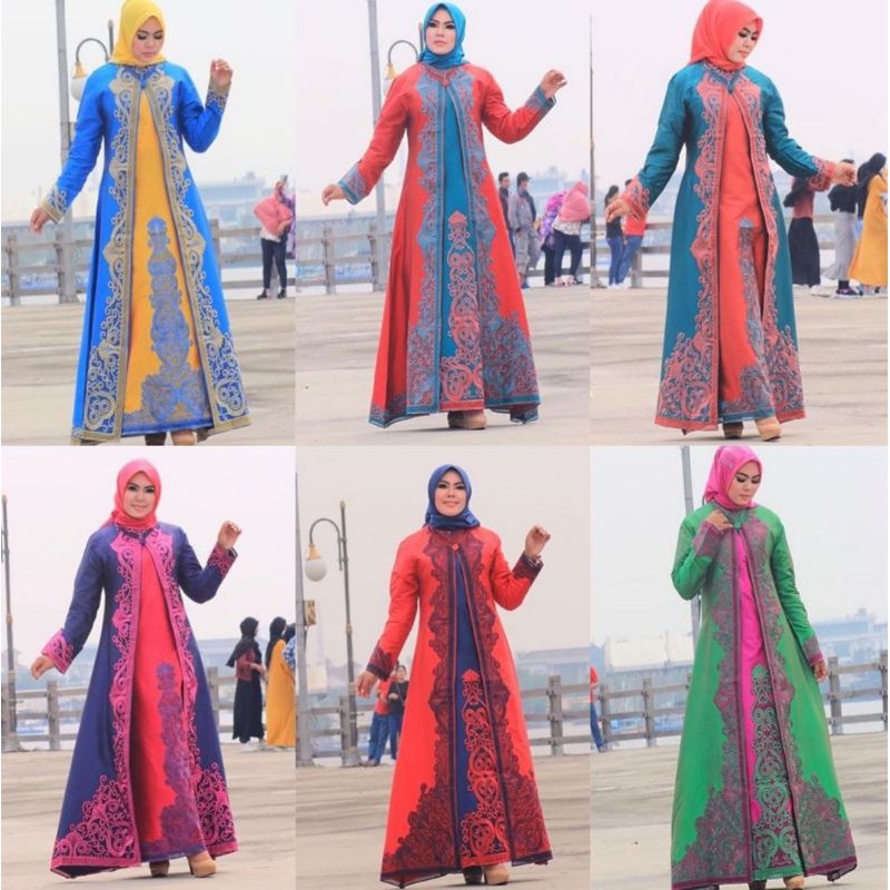 stelan gamis mira jaya GAMIS BORDIR GAMIS TERBARU GAMIS PESTA GAMIS OCD GAMIS MODEREN GAMIS CETAR