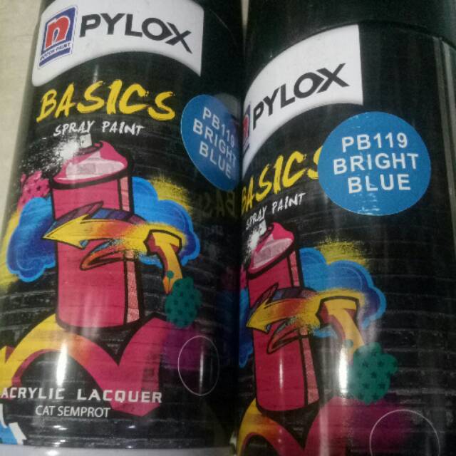 Pilok pylox biru muda bright blue