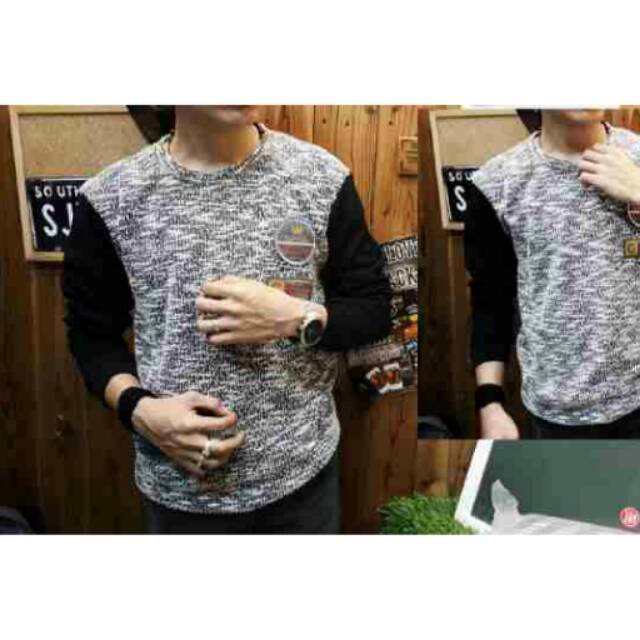 Sweater wool combi