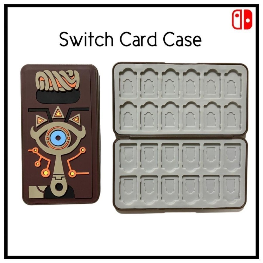 Nintendo Switch IINE 24 Card Case Sheikah Slate Sheikah Eye Logo