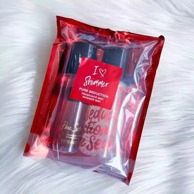 (cyber) cod terlaris BODYMIST VS SET TRAVEL 75 ML /VICTORIA SECRET MINI GIFT SET termurah