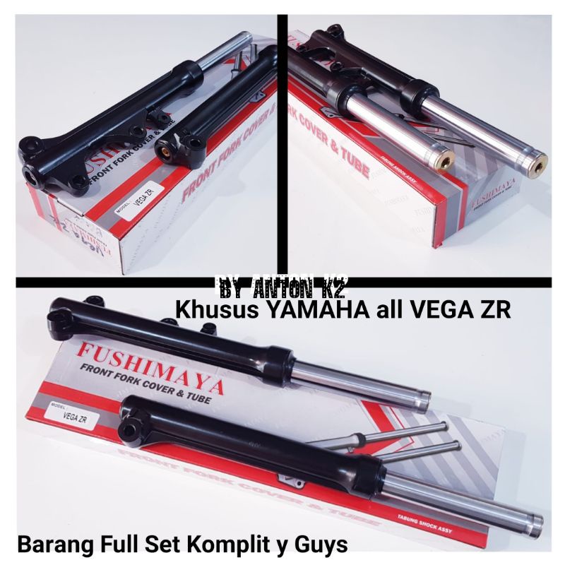 SHOCK BREAKER DEPAN/ABSORBER TABUNG SHOCK DEPAN STANDAR ORIGINAL MOTOR VEGA ZR/YAMAHA VEGA ZR/VEGA Z