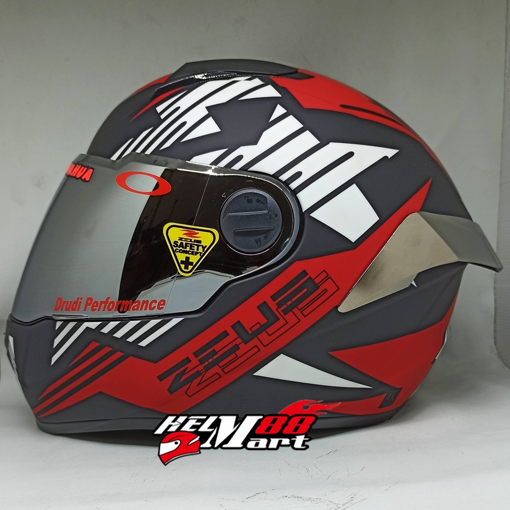 Paket Helm Zeus 811 Paket Ganteng Paket Komplit Helm Spoiler Visor Iridium ZS811 ZS-811