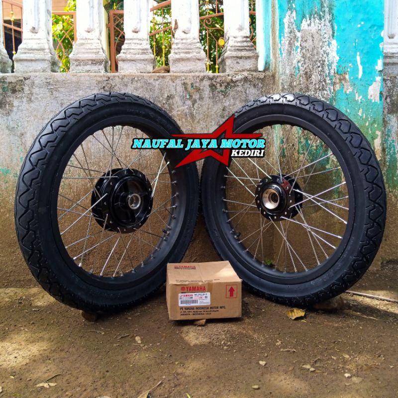 VELG RX KING VELG ROSSI RING 18 185 215 SET TROMOL BAN JARI JARI