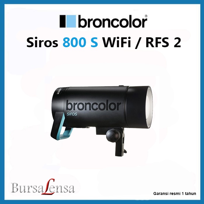Broncolor Siros 800 S WiFi / RFS 2 Studio Lighting