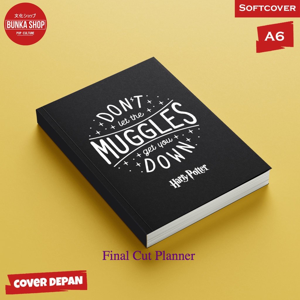 

Pocket Note Harry Potters Quotes muggles Softcover A 6 Buku Tulis Catatan Notes Agenda Planner Jurnal