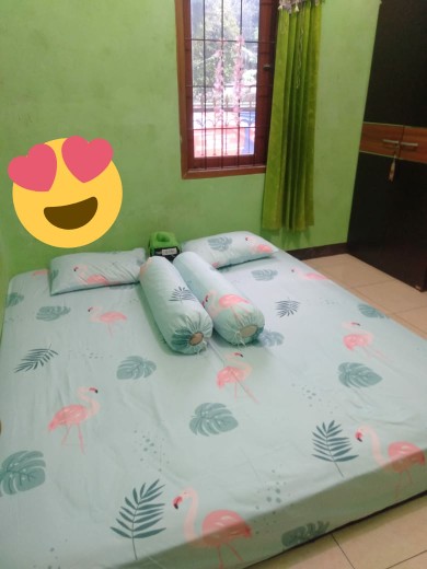 [𝐏𝐑𝐈𝐍𝐂𝐄𝐒𝐒] Sprei Murah Motif Flamingo / Sprei Motif Angsa / Sprei Motif Dewasa / Sprei Best Seller