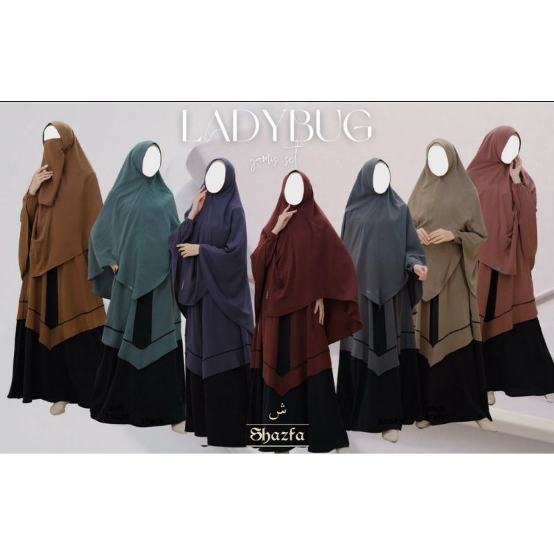 LADYBUG SET BY SHAZFA