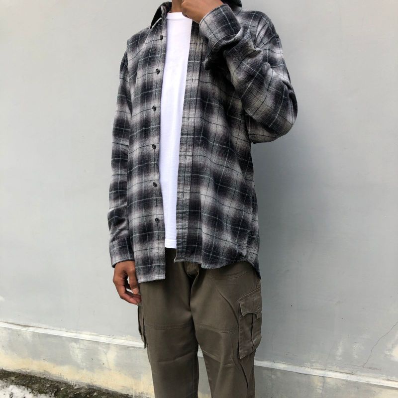 FLANNEL UNIQLO | FLANNEL SECOND | FLANEL VETERANO